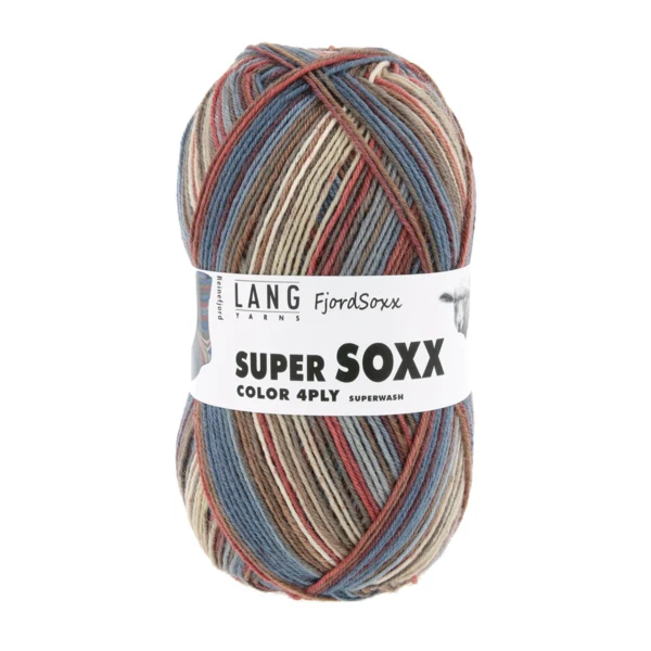 Lang Yarns Super Soxx Color 4-ply